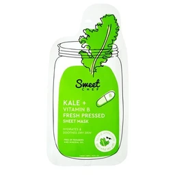Sweet Chef Sweet Chef Kale Vitamin B Fresh Pressed Face Mask Sheet  .95oz