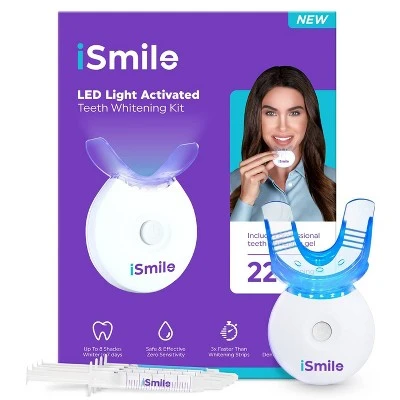 iSmile LED Teeth Whitening Kit White