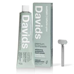 Davids Davids Premium Natural Toothpaste Peppermint 5.25oz