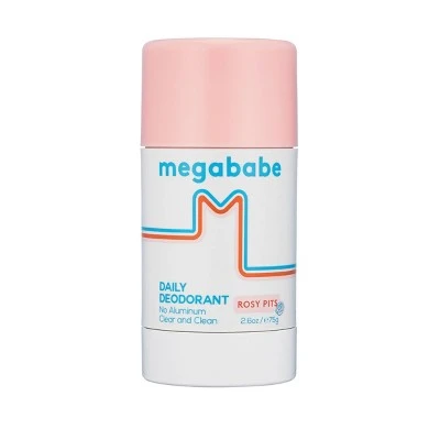 Megababe Rosy Pits Daily Deodorant  2.6oz