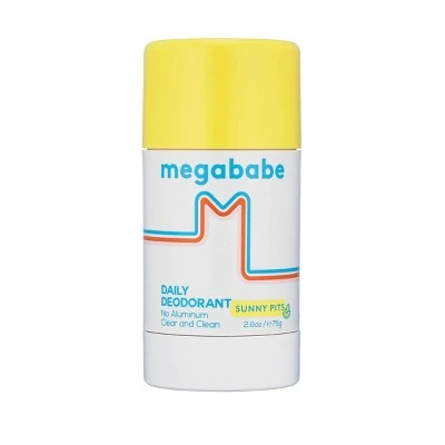 Megababe Sunny Pits Daily Deodorant  2.6oz