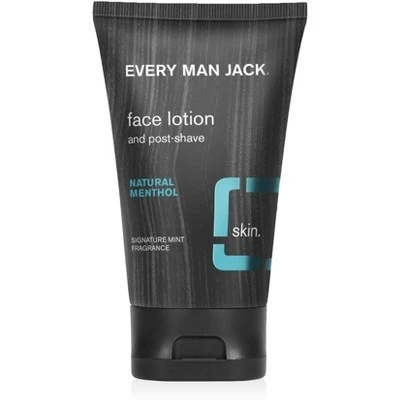 Every Man Jack Signature Mint Post Shave Face Lotion  4.2 fl oz
