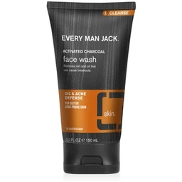 Every Man Jack Every Man Jack Skin Clearing Activated Charcoal Face Wash  5.0 fl oz