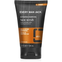 Every Man Jack Every Man Jack Skin Clearing Activated Charcoal Face Scrub  4.2 fl oz