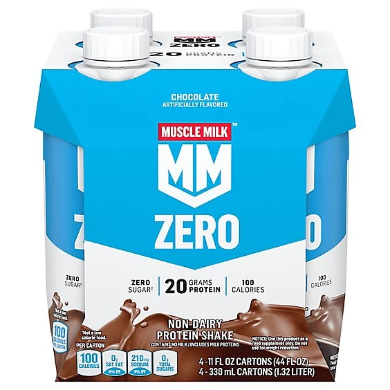 Muscle Milk Non Dairy Protein Shake, Chocolate, Chocolate