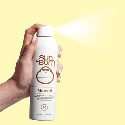 Sun Bum Mineral Spray Sunscreen  SPF 30  6oz