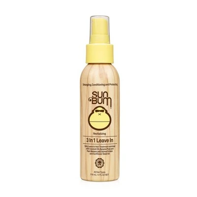 Sun Bum 3 In 1 Leave In Hair Conditioning Treatments  4oz