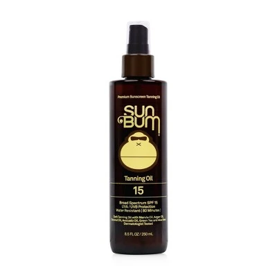 Sun Bum Tanning Oil  SPF 15  8.5 fl oz