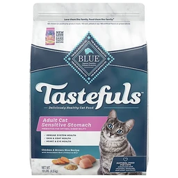  Blue Buffalo Sensitive Stomach Chicken & Brown Rice Recipe Adult Premium Dry Cat Food