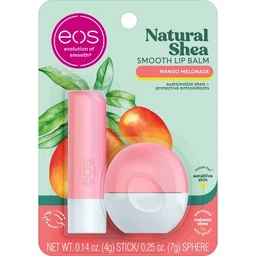 eos eos flavorlab Lip Balm Stick & Sphere  Boost  Mango Melonade  0.39oz