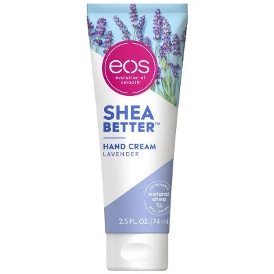 eos shea better hand cream, lavender