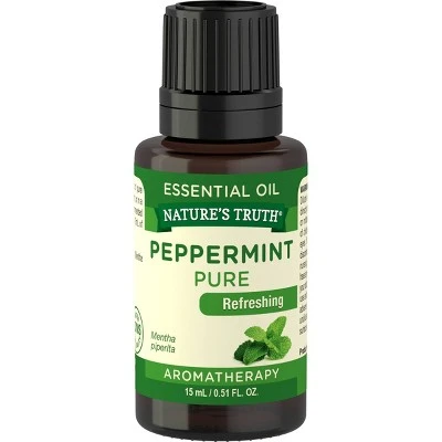 Nature's Truth Peppermint Aromatherapy Essential Oil  0.51 fl oz