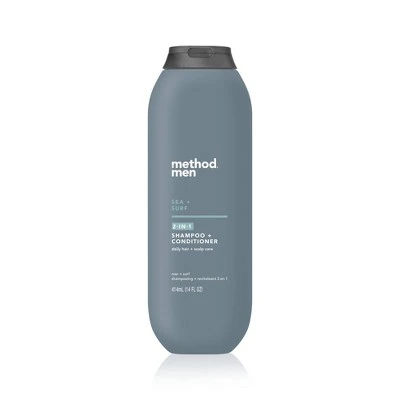 Method Men 2 in 1 Shampoo & Conditioner Sea + Surf  14 fl oz