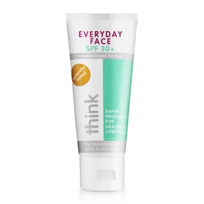 Thinksport Safe Sunscreen EveryDay Face  SPF 30  2oz