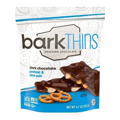 barkTHINS Pretzel with Sea Salt Dark Chocolate  4.7oz