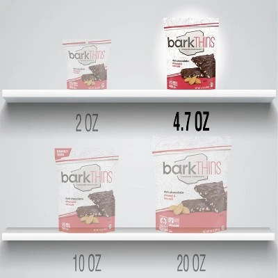 barkTHINS Almond with Sea Salt Dark Chocolate  4.7oz