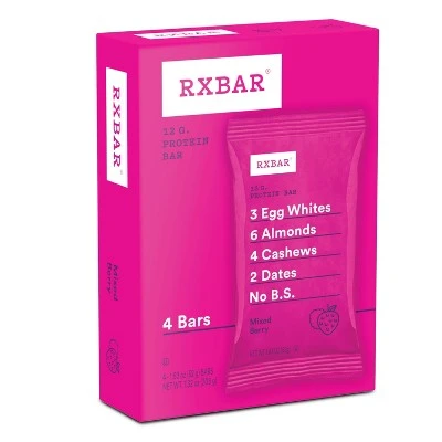 RXBAR Mixed Berry Protein Bars 4ct