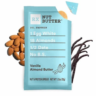 RX Nut Butter Vanilla Almond Butter Spread 1.13oz