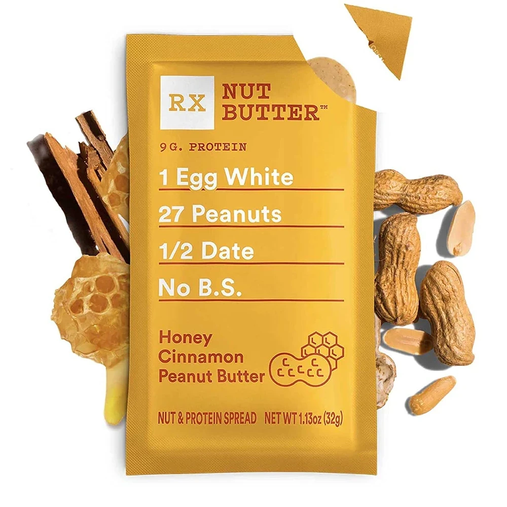 RX Nut Butter Honey Cinnamon Peanut Butter Spread  1.13oz