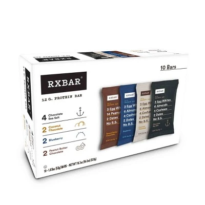 RXBAR Protein Bars Variety Pack 10ct