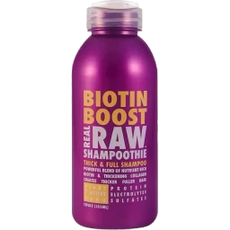 Real Raw Shampoothie Real Raw Shampoothie Biotin Boost Thick & Full Shampoo  12 fl oz