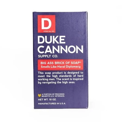 Duke Cannon Smells like Naval Supremacy Bar Soap  10oz