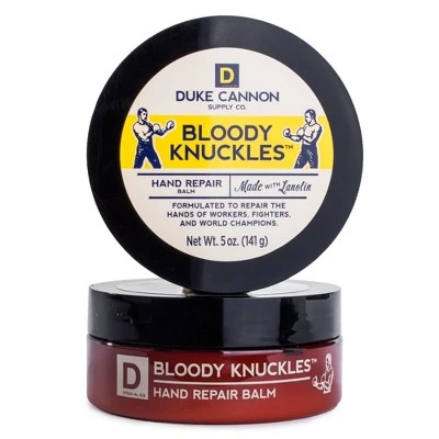 Duke Cannon Bloody Knuckles Fragrance Free Hand Repair Balm  5oz