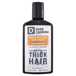 Duke Cannon Supply Co. Duke Cannon News Anchor 2 in 1 Hair Wash Cedarwood  10oz