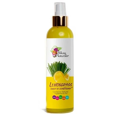 Alikay Naturals Lemongrass Leave in Conditioner  8 fl oz