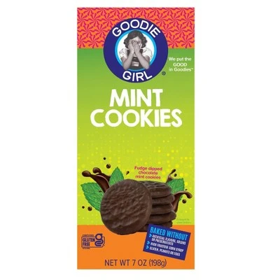 Goodie Girl Gluten Free Mint Chocolate Cookies 7oz