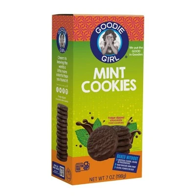 Goodie Girl Gluten Free Mint Chocolate Cookies 7oz