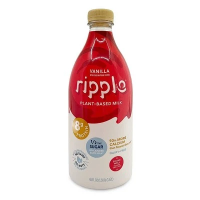 Ripple Dairy Free Vanilla Milk 48 fl oz