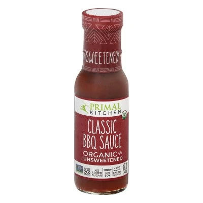Primal Kitchen Organic & Unsweetened Classic BBQ Sauce  8.5oz