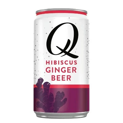 Q Mixers Hibiscus Ginger Beer  4pk/7.5 fl oz Cans