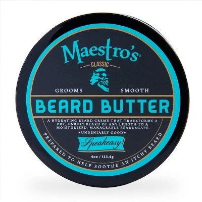 Maestro's Classic Speakeasy Blend Beard Butter 4oz
