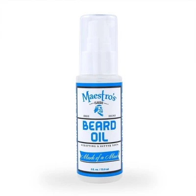 Maestro's Mark of a Man Aromatic Beard Oil 2 fl oz