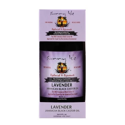 Sunny Isle Lavender Jamaican Black Castor Oil  4oz