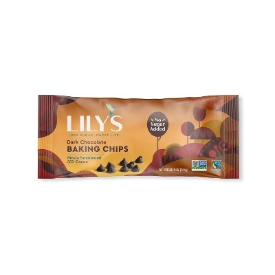 Lily's Dark Chocolate Baking Chips 9oz
