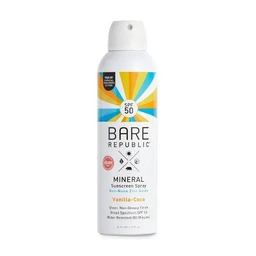 Bare Republic Bare Republic Mineral Sunscreen Vanilla Coco Spray SPF 50  6.0 fl oz