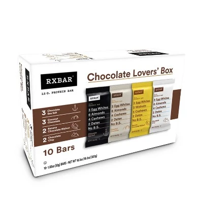 RXBAR Chocolate Lovers Protein Bars 10ct