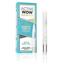 Active Wow Active Wow White Teeth Whitening Pen with Mint  0.09 fl oz