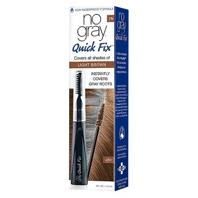 no gray Quick Fix Color Touch up Systems  Light Brown  0.5 fl oz