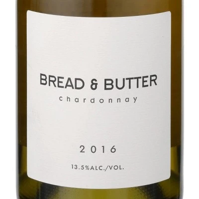 Bread & Butter Chardonnay White Wine  750ml Bottle