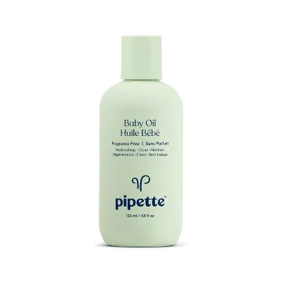 Pipette Fragrance Free Baby Oil  4.5 fl oz