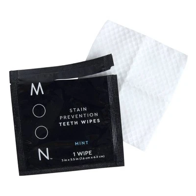 Moon Stain Prevention Teeth Wipes 10ct
