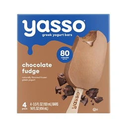 Yasso Yasso Frozen Greek Yogurt Chocolate Fudge Bars 4ct