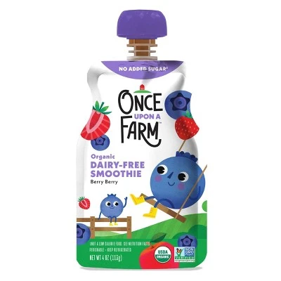 Once Upon a Farm Storybook Super Smoothies, Berry Berry, Quite Contrary