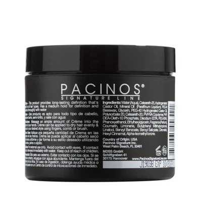 Pacinos Sculpting Crème 4 oz