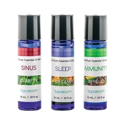 SpaRoom 3pk 10ml Sparoom Holistic Pack 100% Pure Essential Oil Sinus, Sleep & Immunity