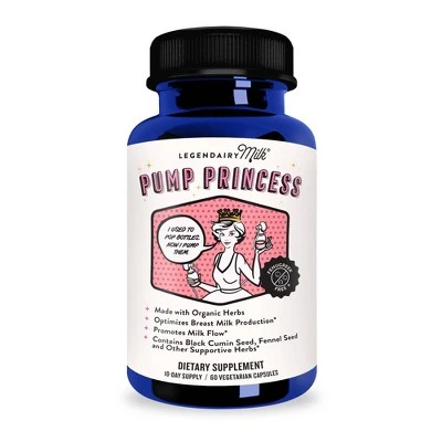 Legendairy Milk Pump Princess Lactation Supplement  60ct